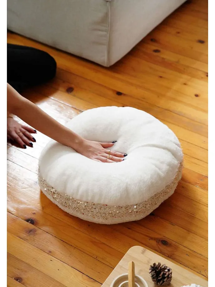 Sitzsack in Weiß