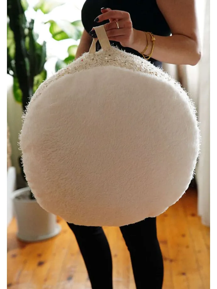 Sitzsack in Weiß