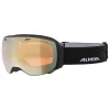 Ski-/ Snowboardbrille "Big Horn" in Schwarz/ Gold