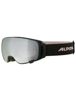Ski-/ Snowboardbrille "Double Jack" in Schwarz/ Grau