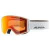 Ski-/ Snowboardbrille "Narkoja-Q-Lite" in Weiß/ Orange