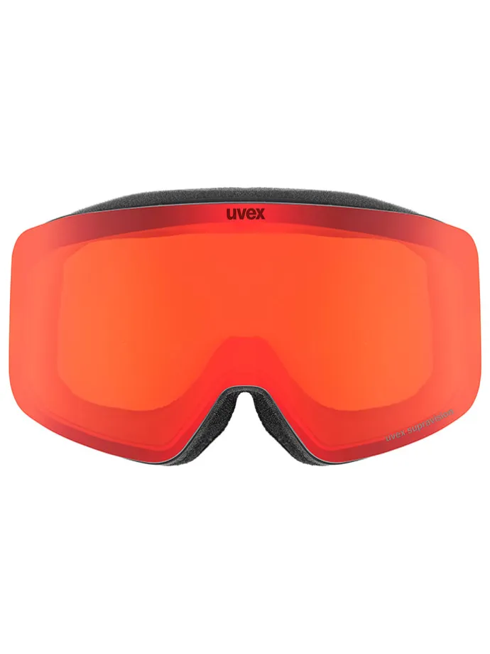 Ski-/ Snowboardbrille "Pwdr FM" in Orange/ Schwarz
