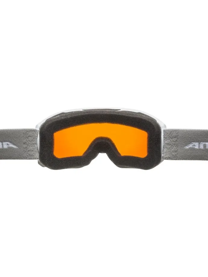 Ski-/ Snowboardbrille "Scarabeo JR" in Weiß/ Pink