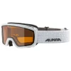 Ski-/ Snowboardbrille "Scarabeo JR" in Weiß/ Orange