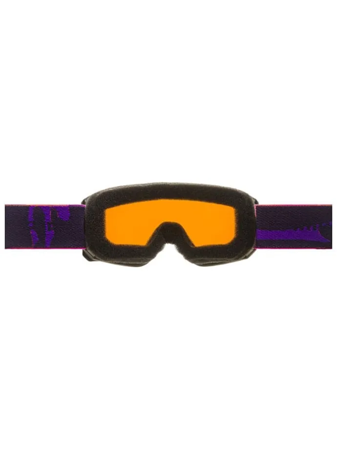 Ski-/ Snowboardbrille "Scarabeo JR" in Schwarz/ Pink/ Gelb