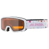 Ski-/ Snowboardbrille "Scarabeo JR" in Weiß/ Orange