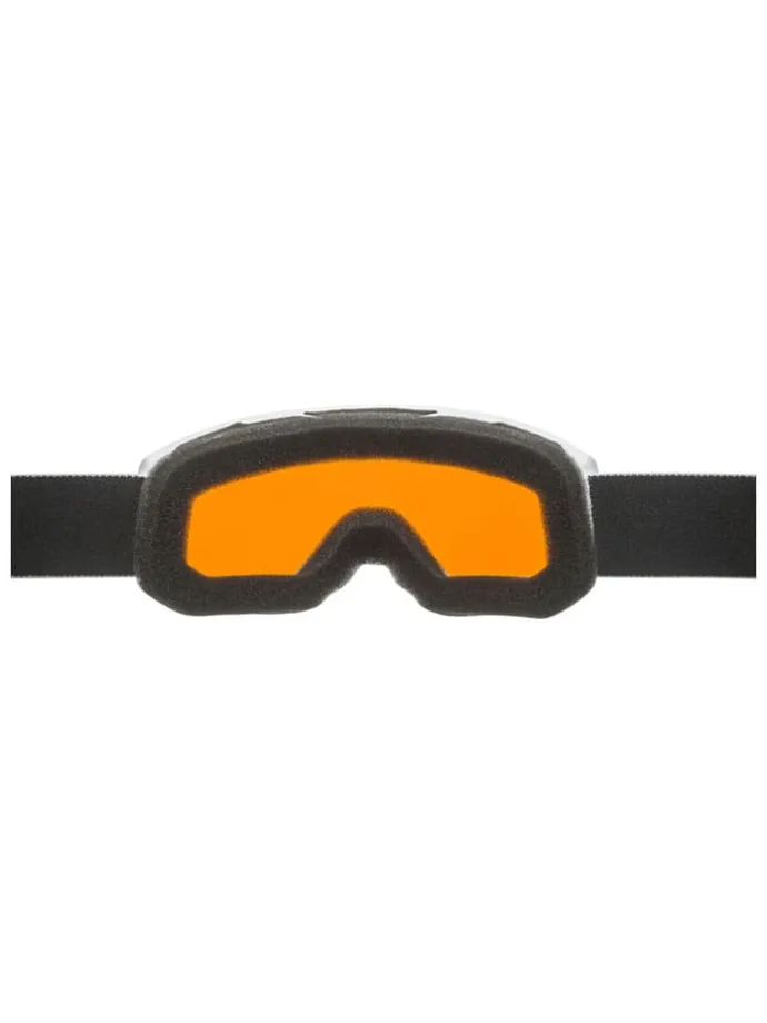 Ski-/ Snowboardbrille "Scarabeo JR" in Weiß/ Orange
