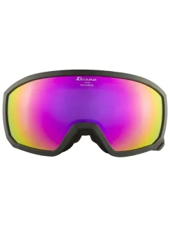 Ski-/ Snowboardbrille "Scarabeo JR" in Schwarz/ Rosa