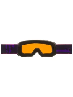 Ski-/ Snowboardbrille "Scarabeo JR" in Schwarz/ Orange
