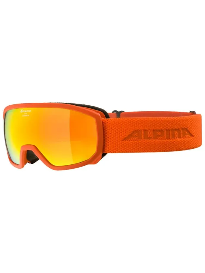 Ski-/ Snowboardbrille "Scarabeo JR" in Orange