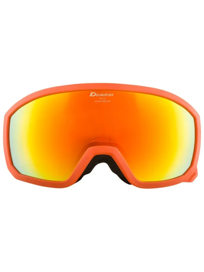Ski-/ Snowboardbrille "Scarabeo JR" in Orange