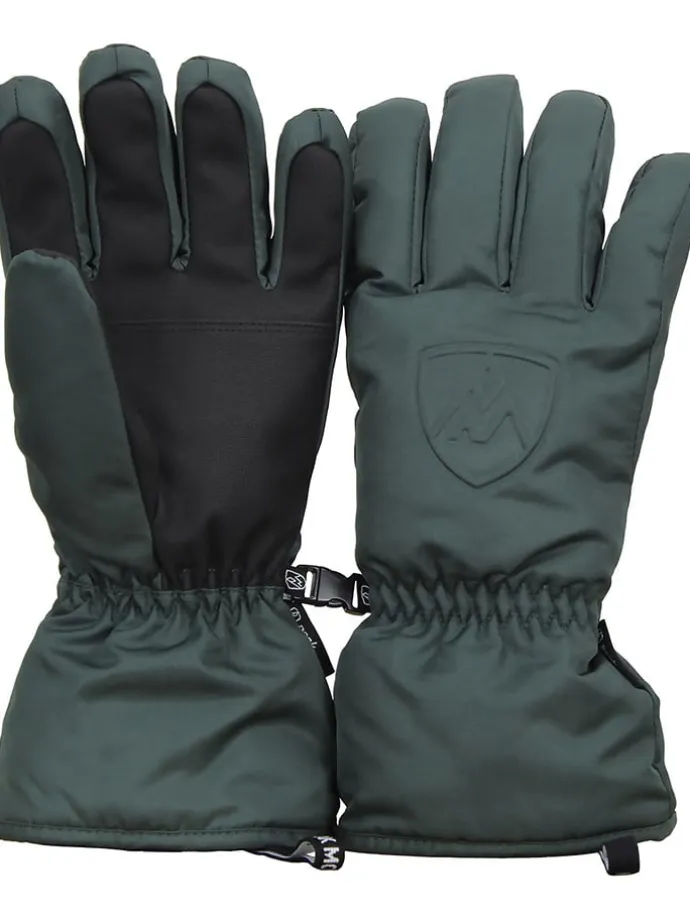 Ski-/ Snowboardfingerhandschuhe "Monster" in Khaki