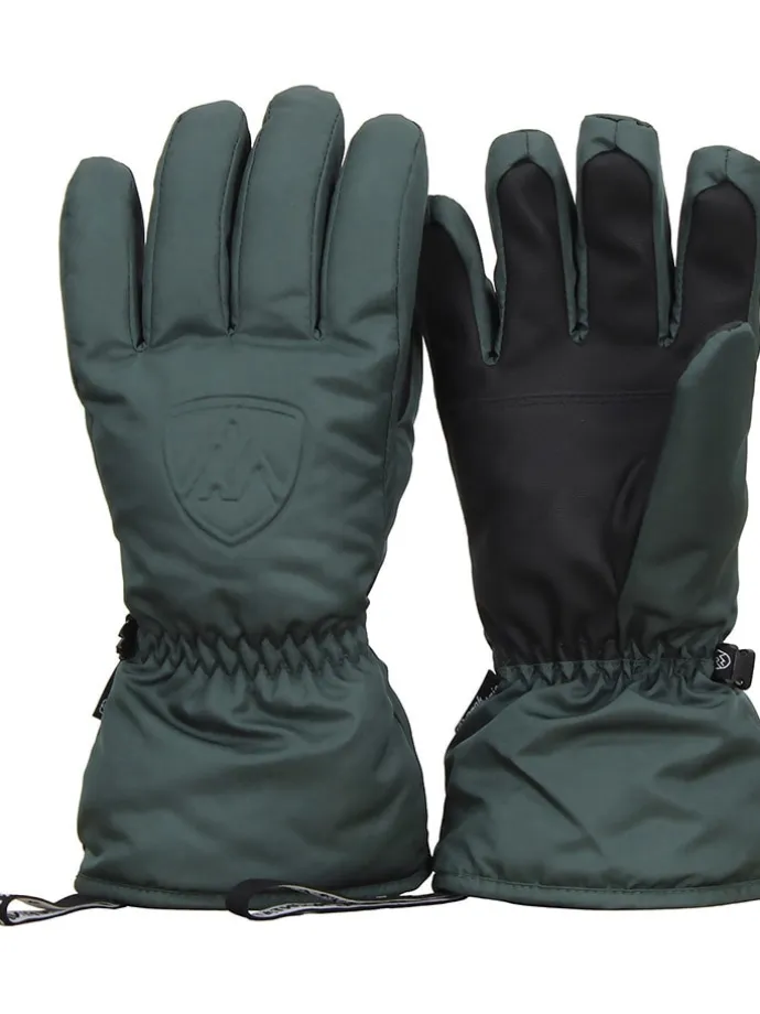 Ski-/ Snowboardfingerhandschuhe "Monster" in Khaki