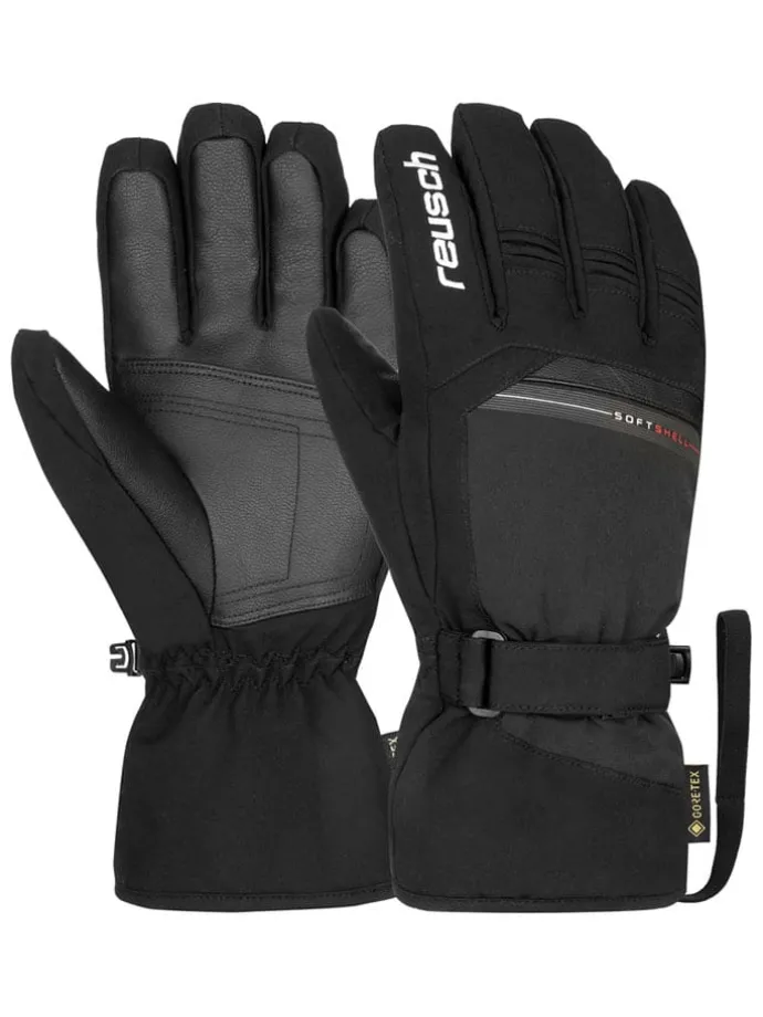 Ski-/ Snowboardfingerhandschuhe "Stanley GORE TEX" in Schwarz