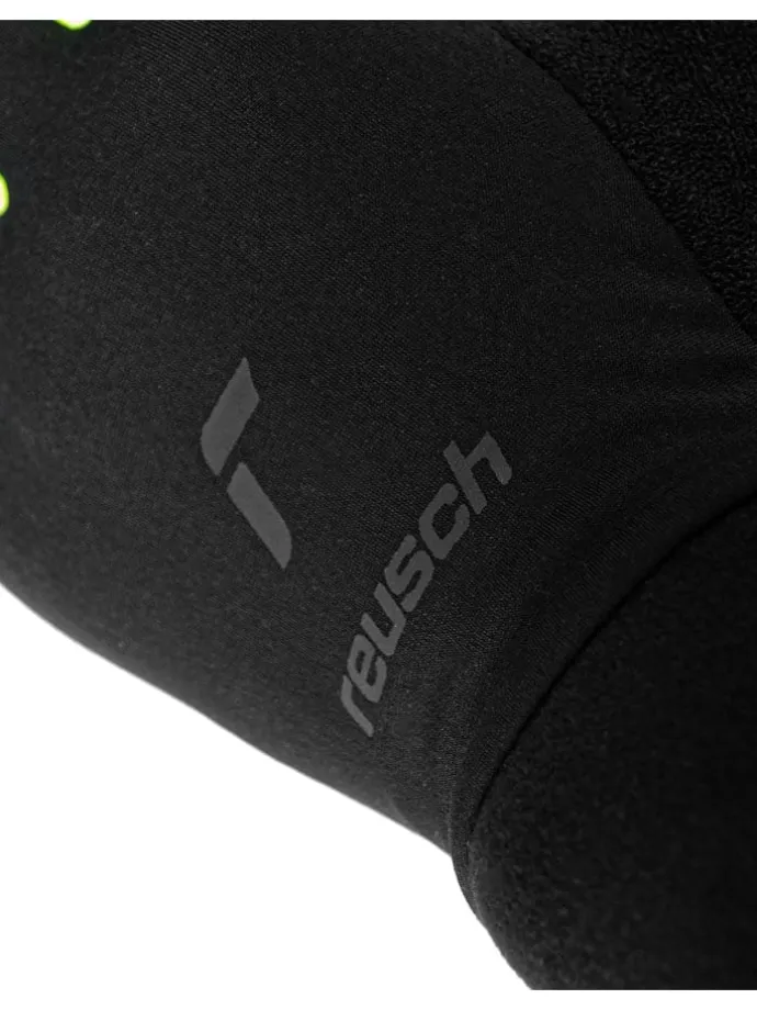 Ski-/ Snowboardfingerhandschuhe "Liam TOUCH-TEC" in Schwarz/ Gelb