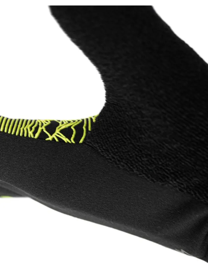 Ski-/ Snowboardfingerhandschuhe "Liam TOUCH-TEC" in Schwarz/ Gelb