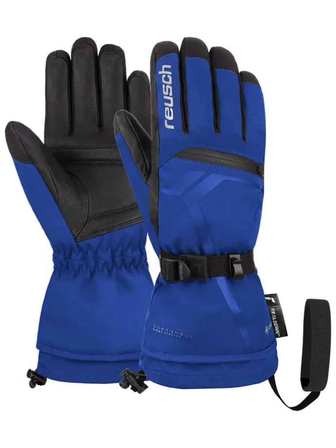 Ski-/ Snowboardfingerhandschuhe "Down Spirit GTX" in Blau