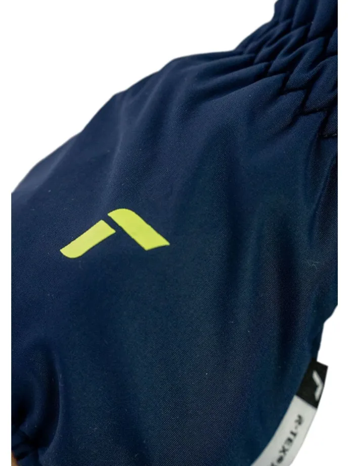 Ski-/ Snowboardfäustlinge "Cliff R-TEX® XT" in Dunkelblau/ Gelb