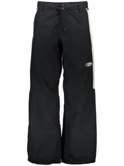 Ski-/ Snowboardhose "High Altitude" in Schwarz/ Weiß