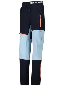 Ski-/ Snowboardhose in Dunkelblau/ Hellblau