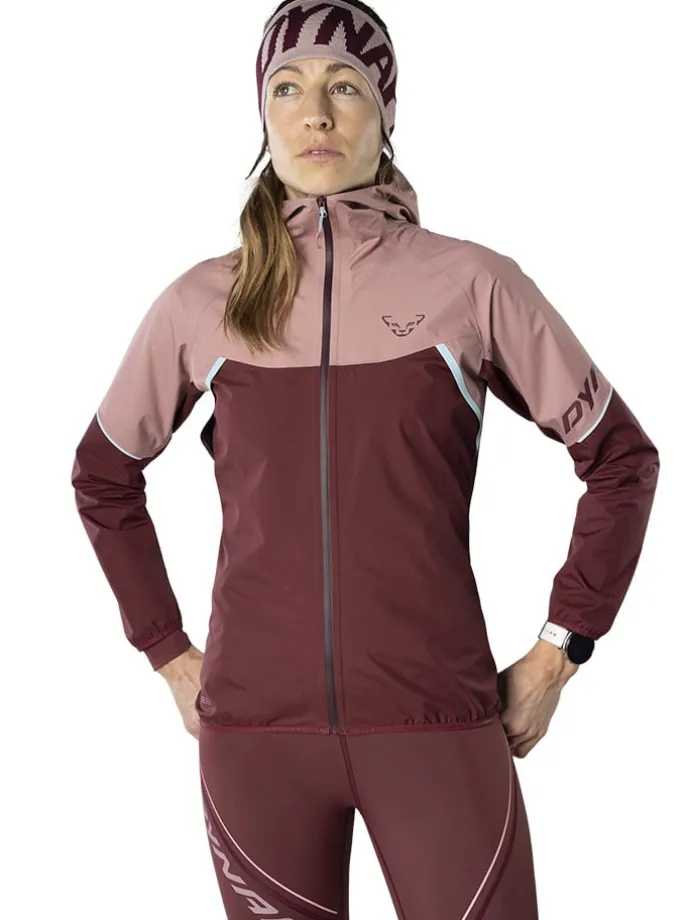 Ski-/ Snowboardjacke "Alpine GTX" in Bordeaux/ Hellrosa
