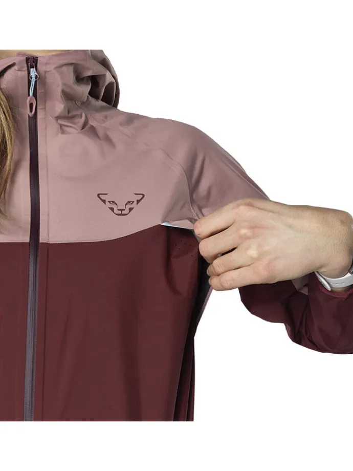 Ski-/ Snowboardjacke "Alpine GTX" in Bordeaux/ Hellrosa