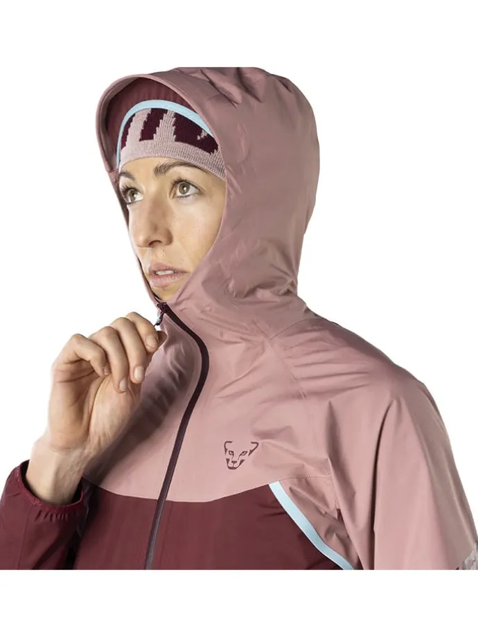 Ski-/ Snowboardjacke "Alpine GTX" in Bordeaux/ Hellrosa