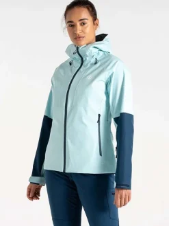 Ski-/ Snowboardjacke "Assert" in Hellblau/ Dunkelblau