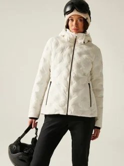 Ski-/ Snowboardjacke "Enfold" in Weiß
