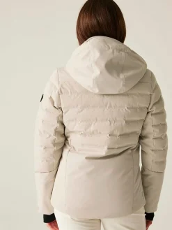 Ski-/ Snowboardjacke "Gliding" in Creme