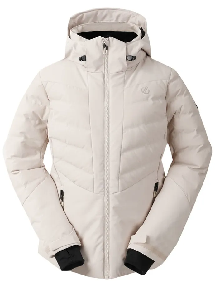 Ski-/ Snowboardjacke "Gliding" in Creme