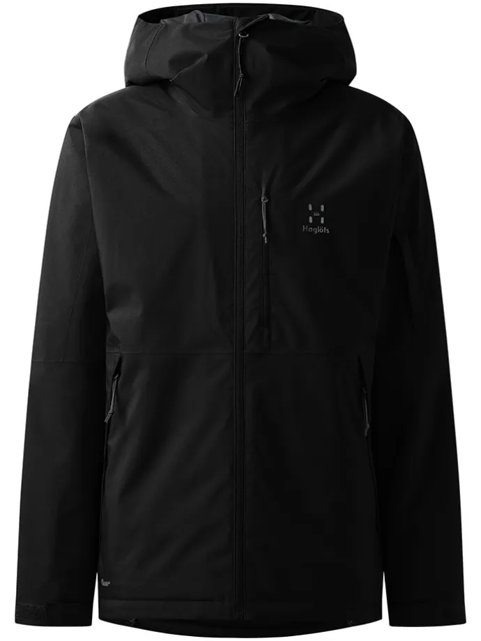 Ski-/ Snowboardjacke "Gondol Insulated" in Schwarz