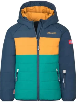 Ski-/ Snowboardjacke "Hafjell" in Dunkelblau/ Türkis