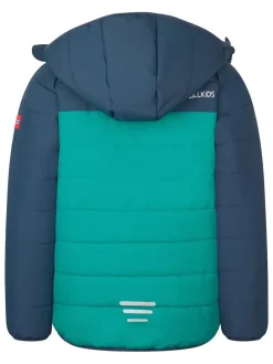 Ski-/ Snowboardjacke "Hafjell" in Dunkelblau/ Türkis