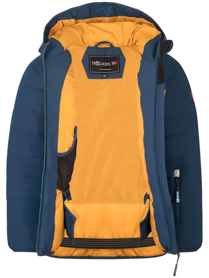 Ski-/ Snowboardjacke "Hafjell" in Dunkelblau/ Türkis