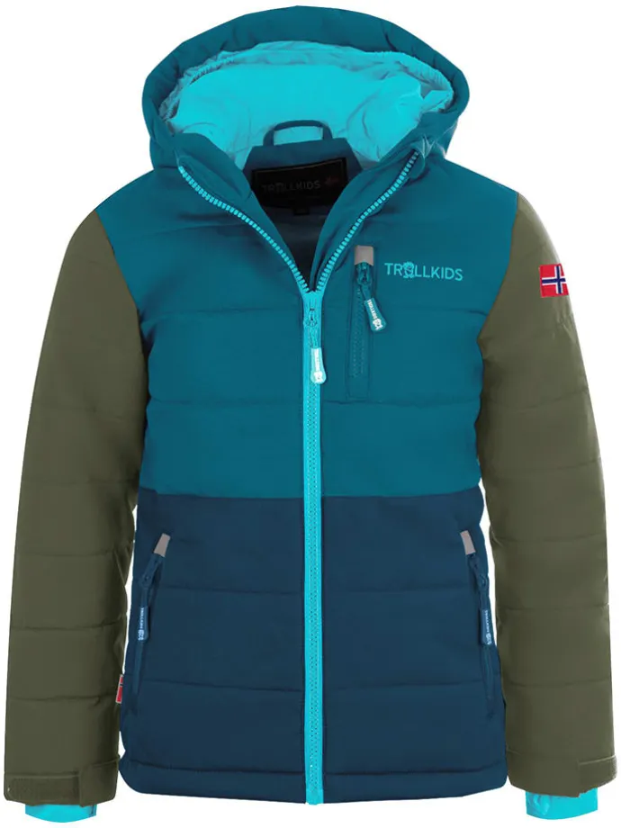 Ski-/ Snowboardjacke "Hemsedal" in Dunkelblau/ Khaki