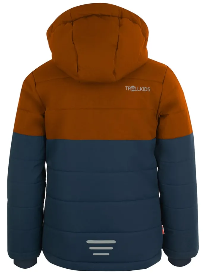 Ski-/ Snowboardjacke "Hemsedal" in Braun/ Dunkelblau