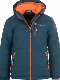 Ski-/ Snowboardjacke "Hemsedal XT" in Dunkelblau/ Orange