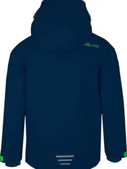 Ski-/ Snowboardjacke "Holmenkollen Pro" in Dunkelblau/ Grün