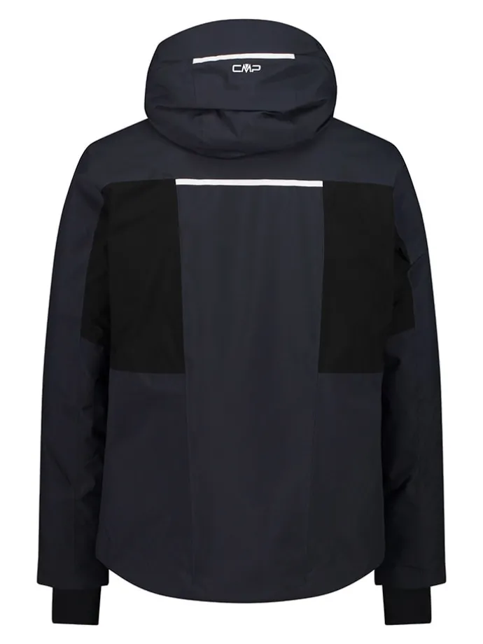 Ski-/ Snowboardjacke in Anthrazit/ Schwarz