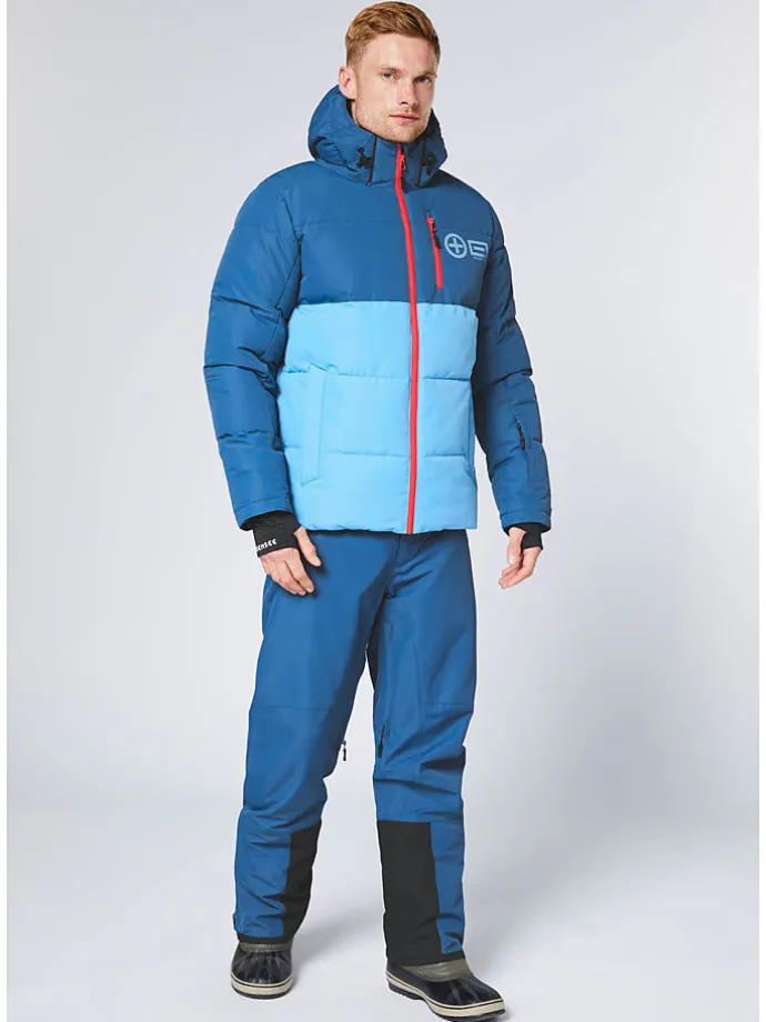 Ski-/ Snowboardjacke in Blau/ Hellblau