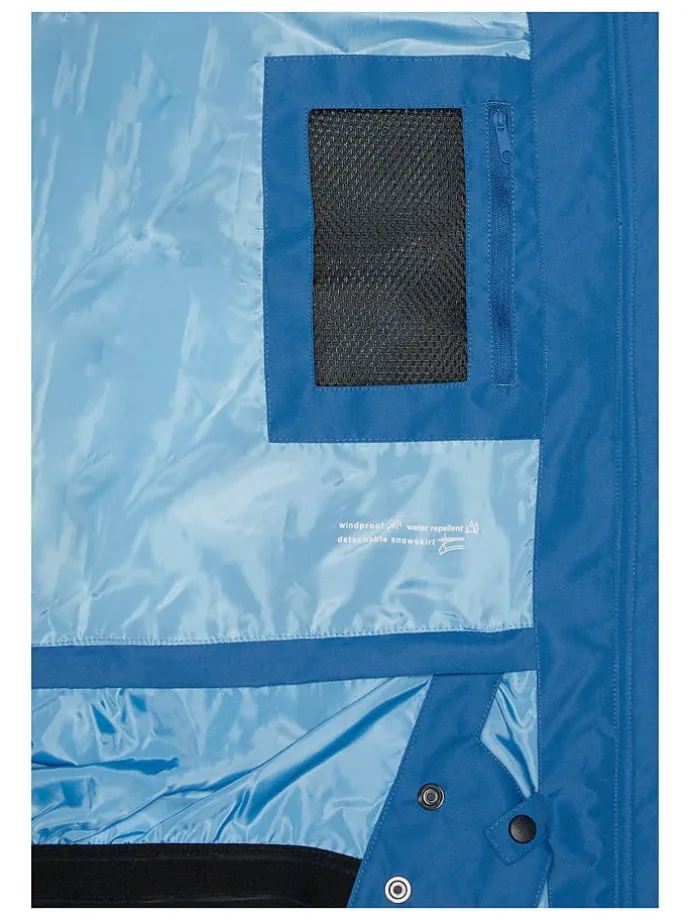 Ski-/ Snowboardjacke in Blau/ Hellblau