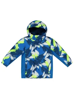 Ski-/ Snowboardjacke in Blau/ Grün