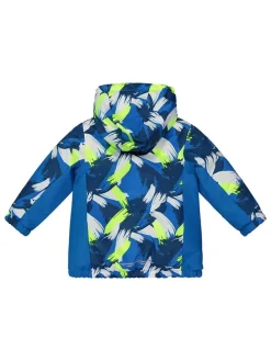 Ski-/ Snowboardjacke in Blau/ Grün