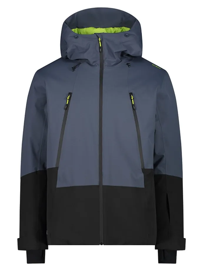 Ski-/ Snowboardjacke in Dunkelblau/ Schwarz