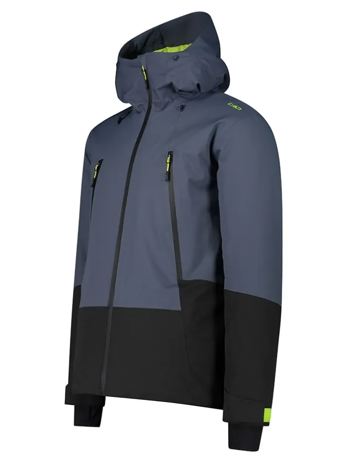 Ski-/ Snowboardjacke in Dunkelblau/ Schwarz