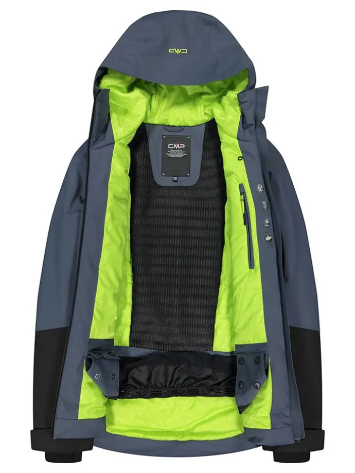Ski-/ Snowboardjacke in Dunkelblau/ Schwarz