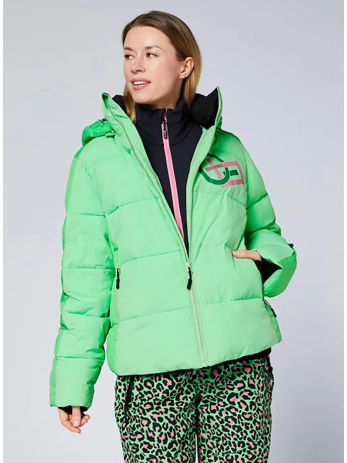 Ski-/ Snowboardjacke in Grün