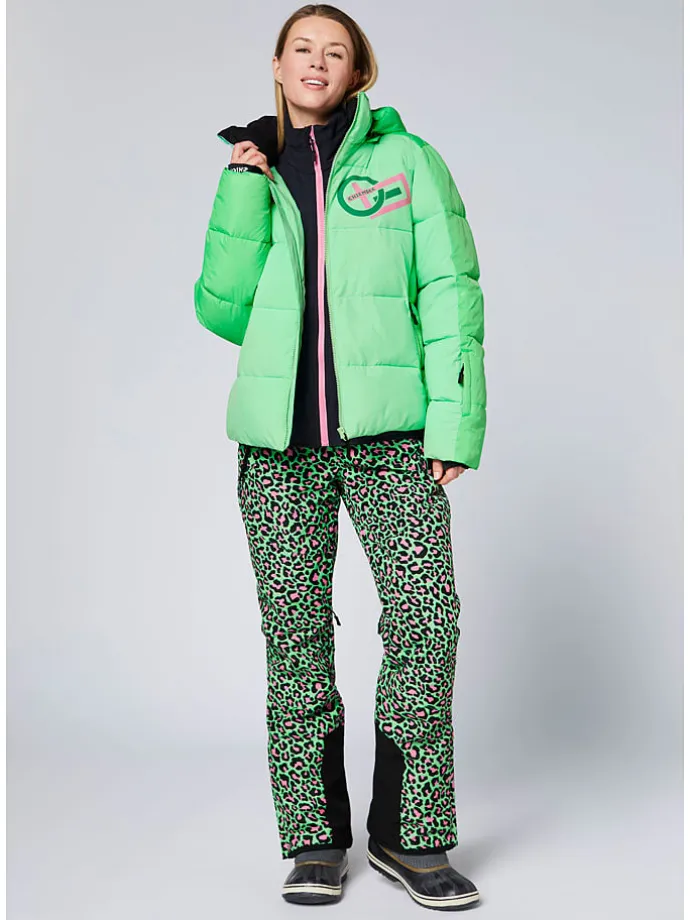 Ski-/ Snowboardjacke in Grün