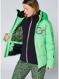 Ski-/ Snowboardjacke in Grün